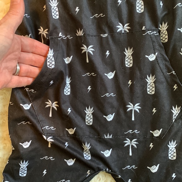 Knit overall by Sweet Honey Hawaii/Modern Keiki, 4T NWOT - Picture 4 of 7